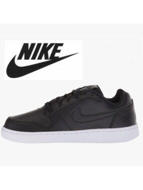 NIKE Ebernon Low AQ1779-001 Black Sneakers